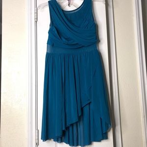 MESH WRAP DANCEWEAR DRESS